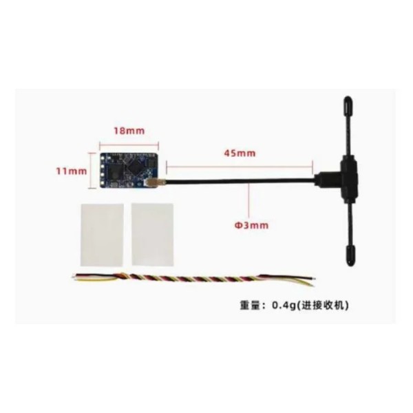 Original Nano 2.4G ExpressLRS ELRS Receiver for RC FPV Racing Freestyle Drones